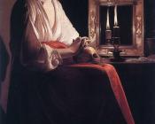 乔治德拉图尔 - The Penitent Magdalen
